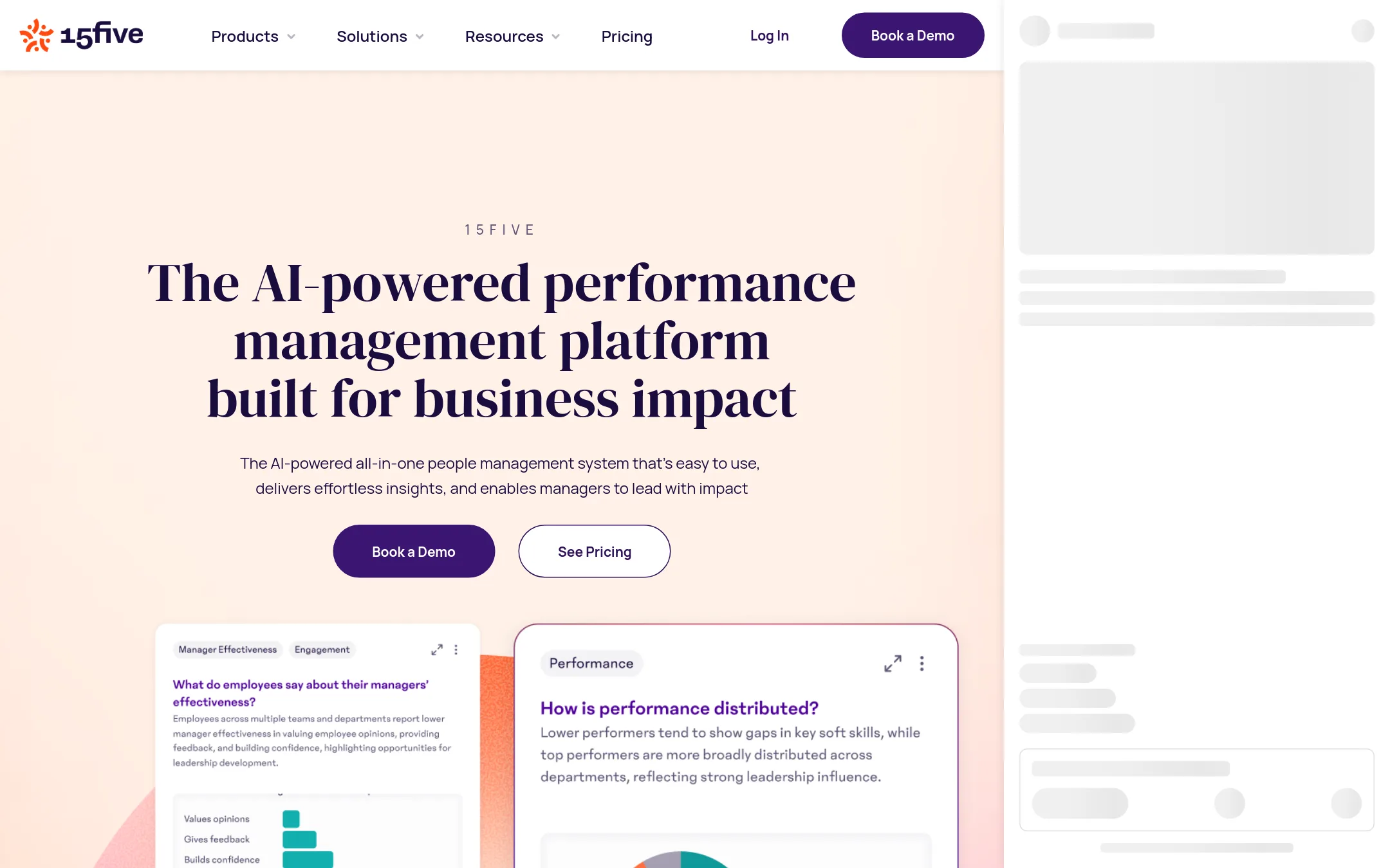 15Five homepage