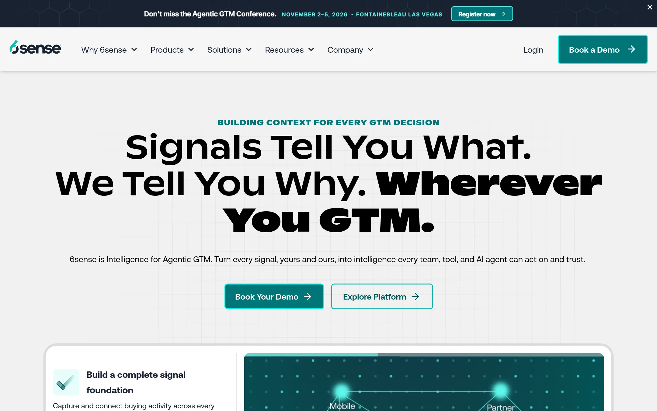 6sense homepage