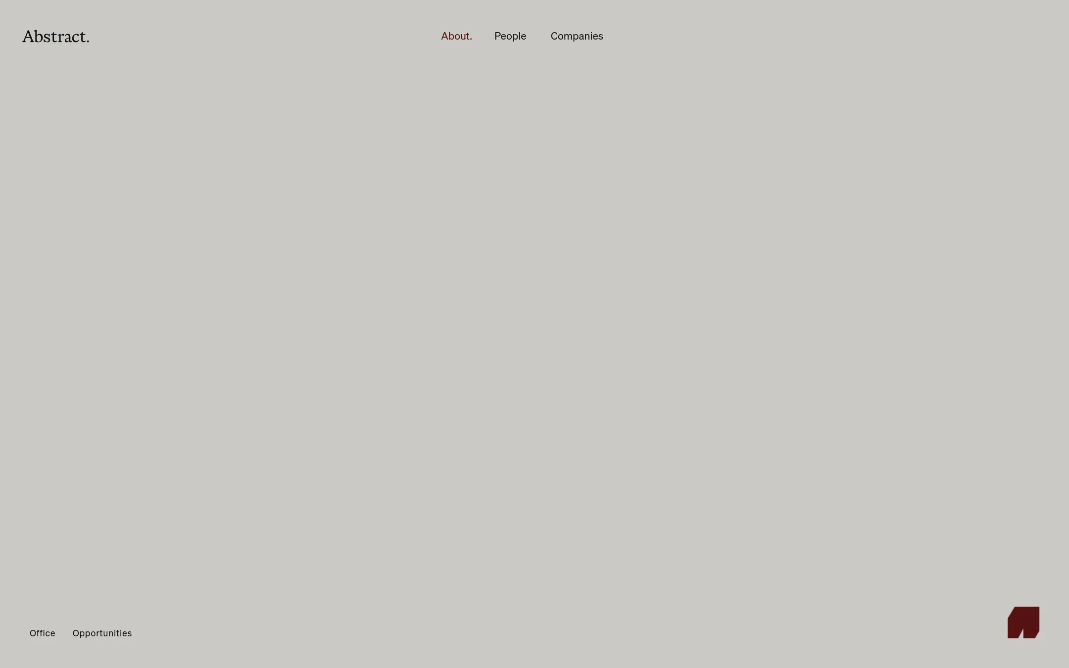Abstract homepage