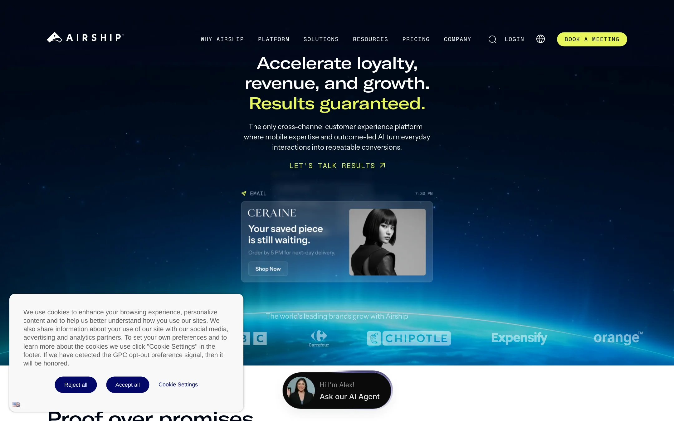 Airship homepage