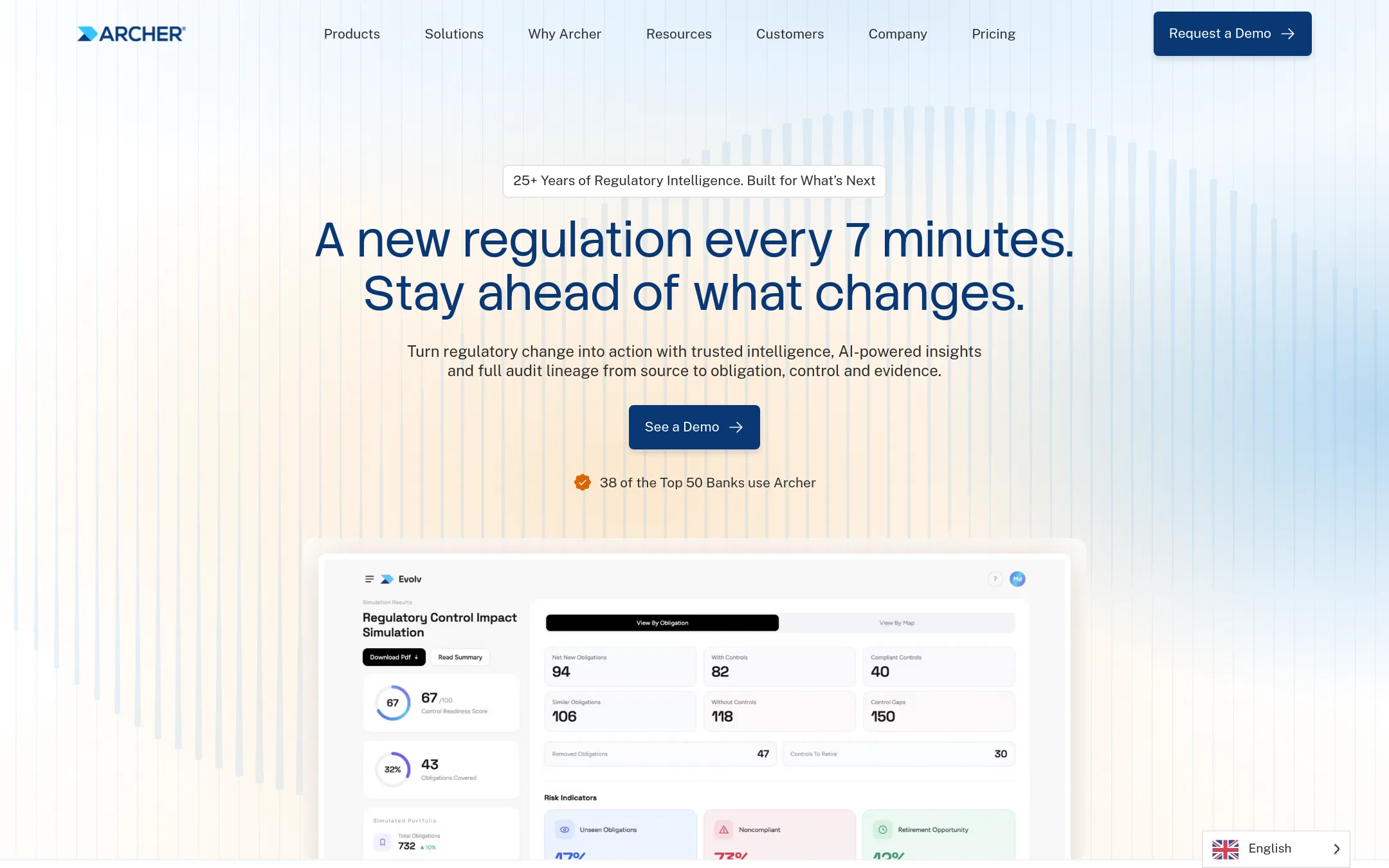 Archer homepage