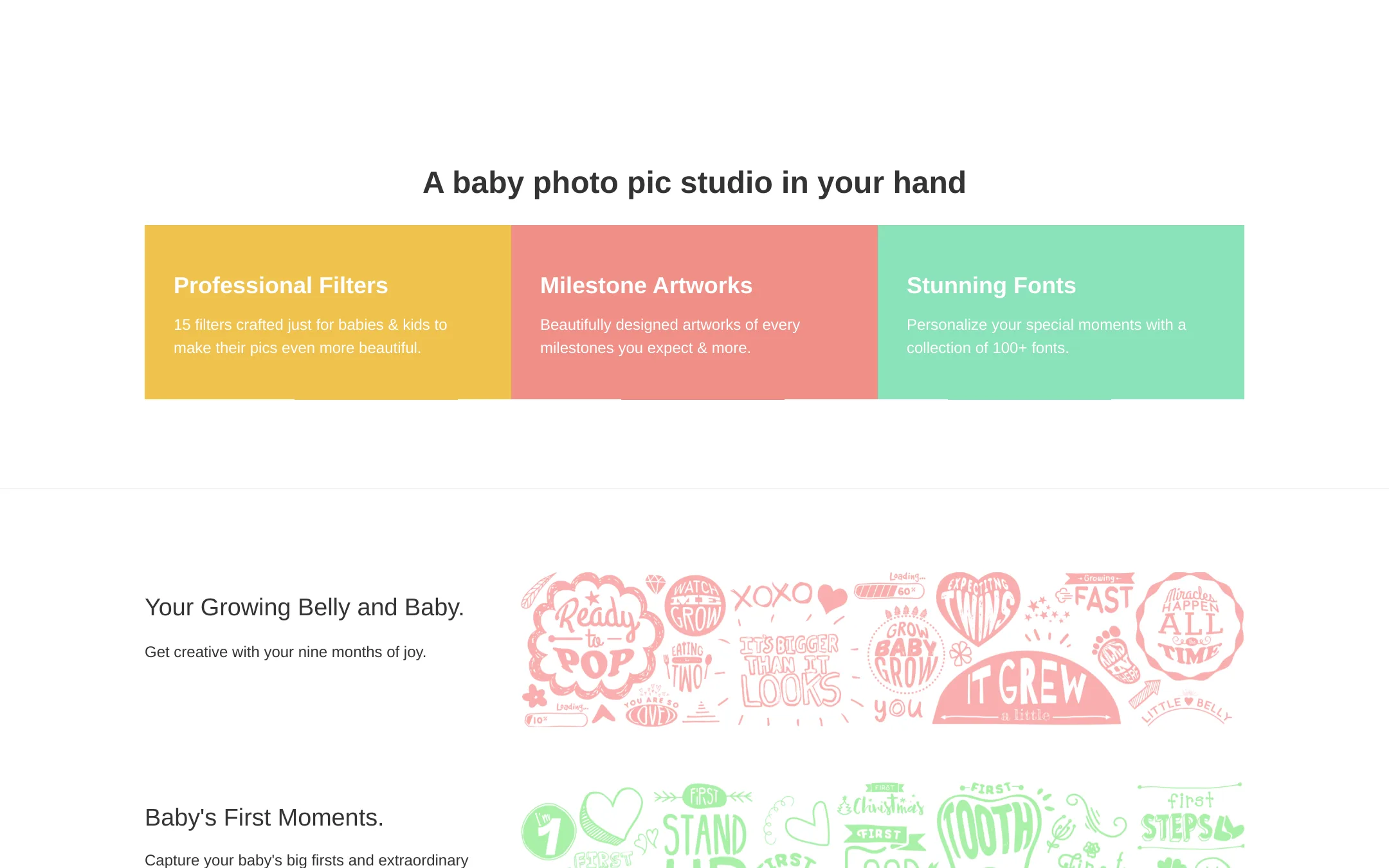 Baby Story homepage