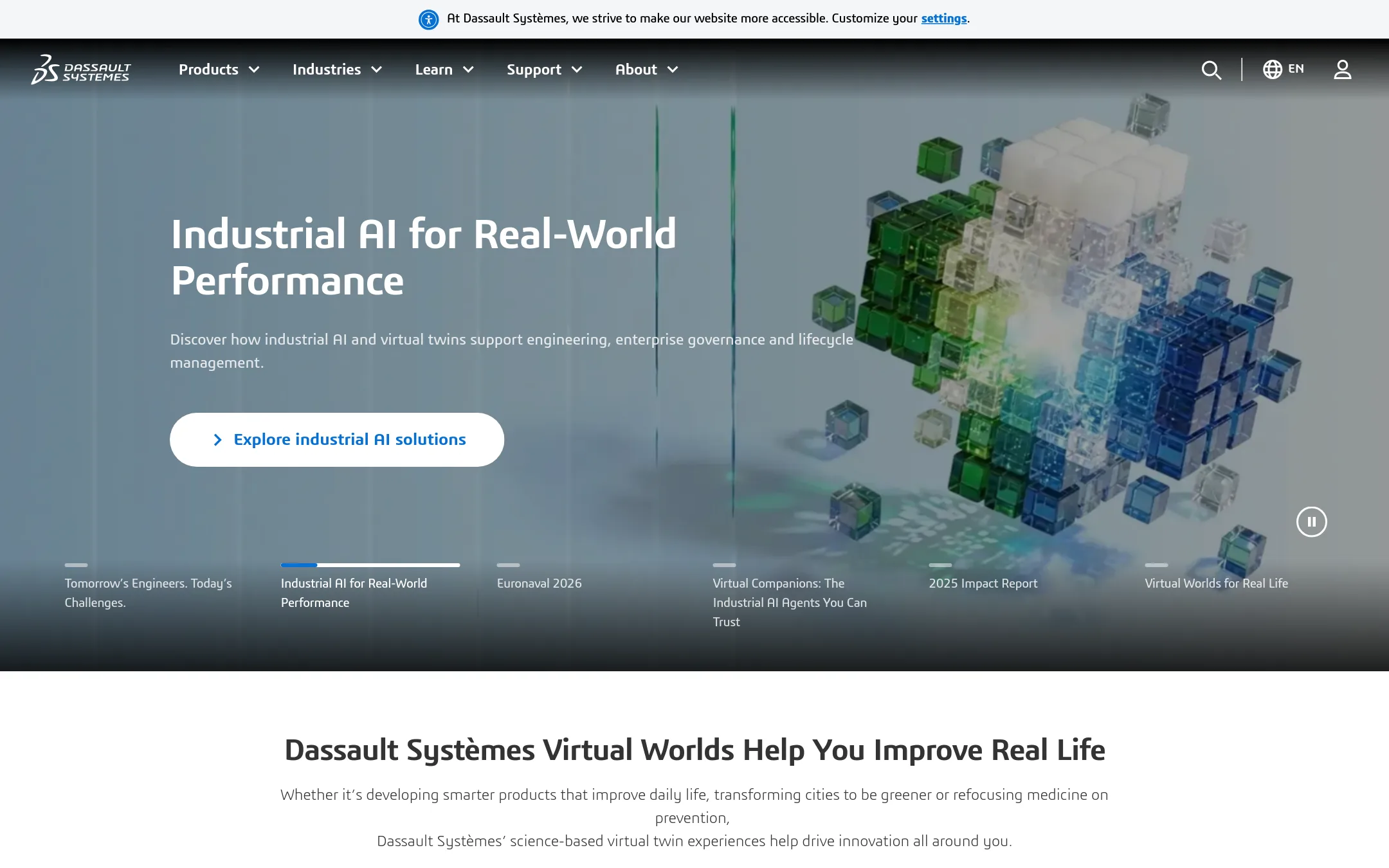 BIOVIA homepage