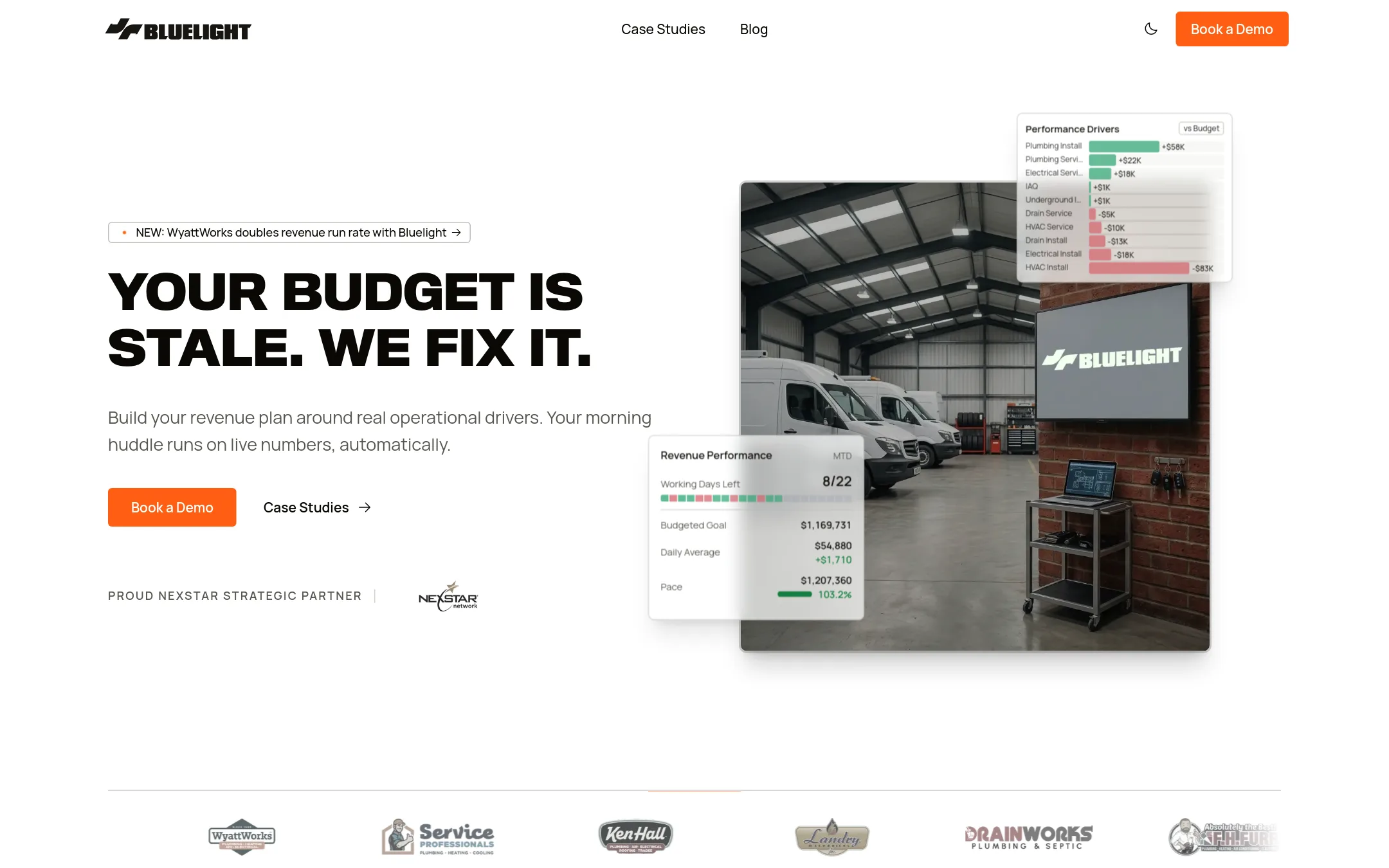 Bluelight homepage