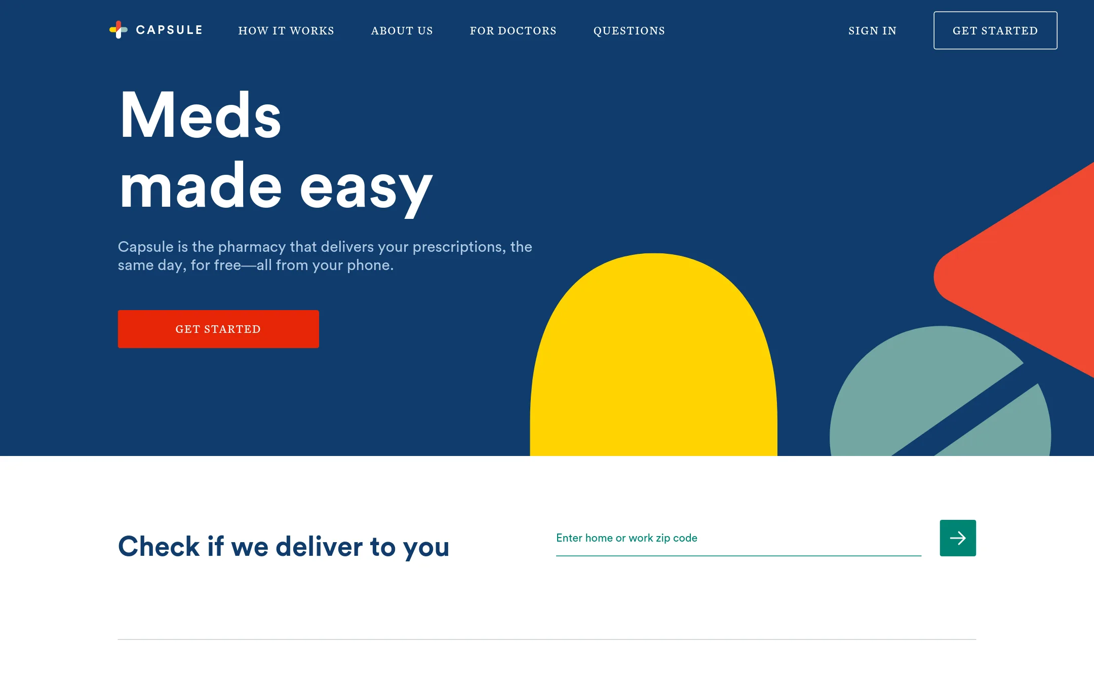 Capsule homepage