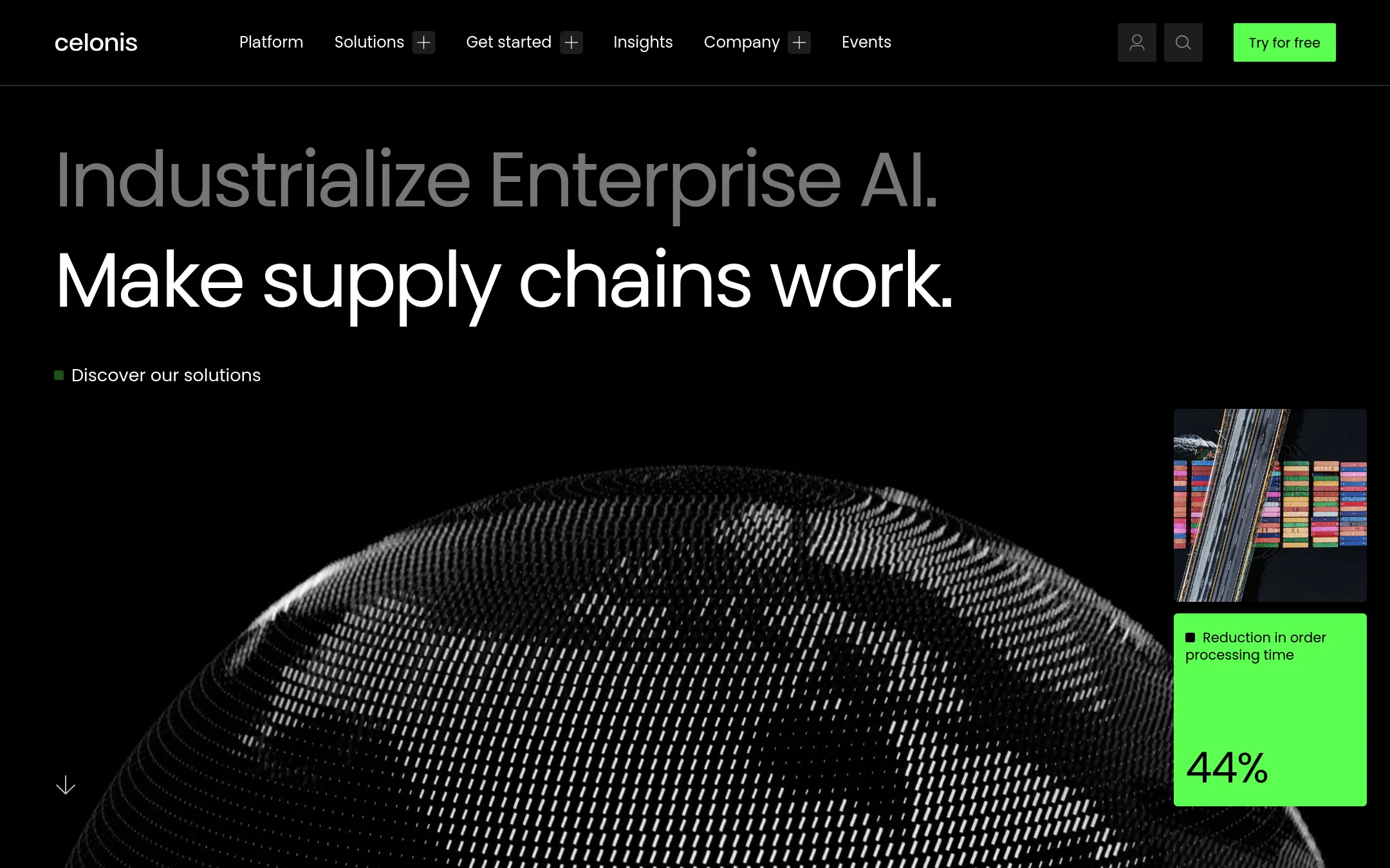 Celonis homepage
