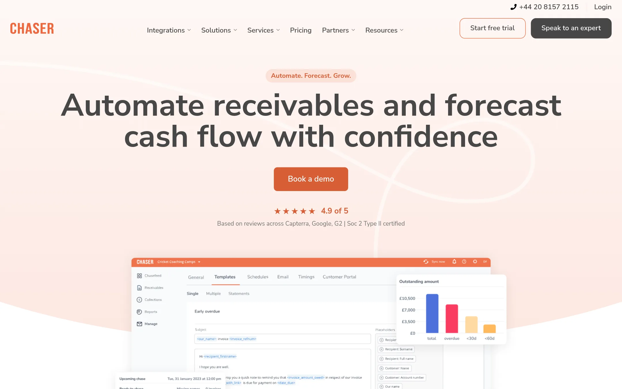 Chaser homepage