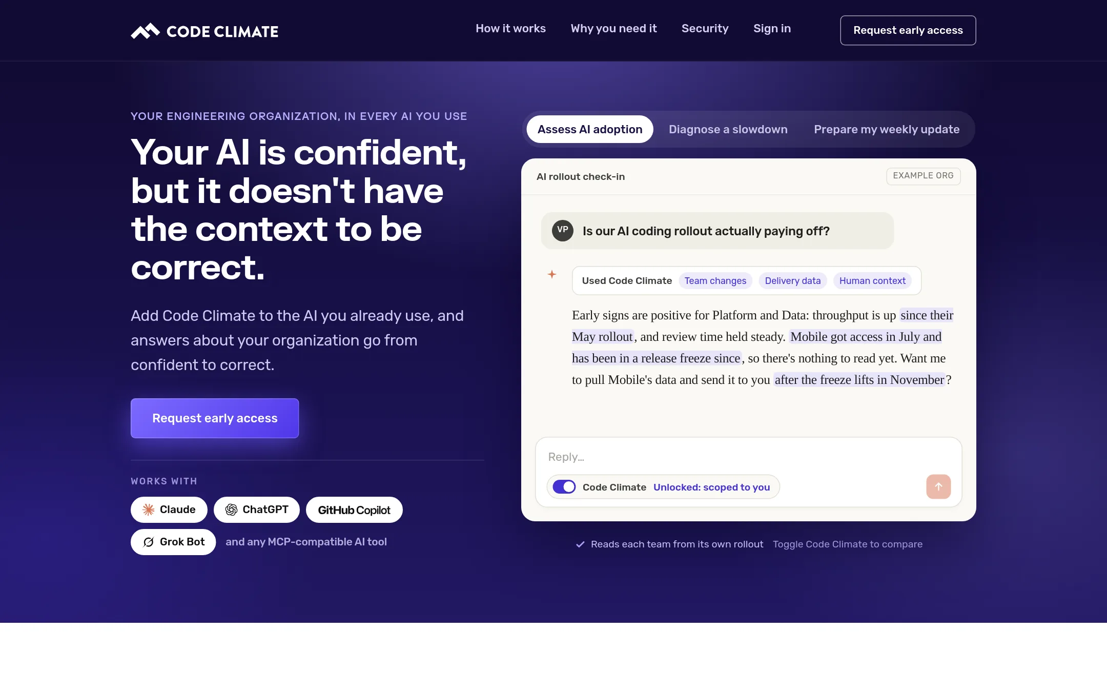 CodeClimate homepage