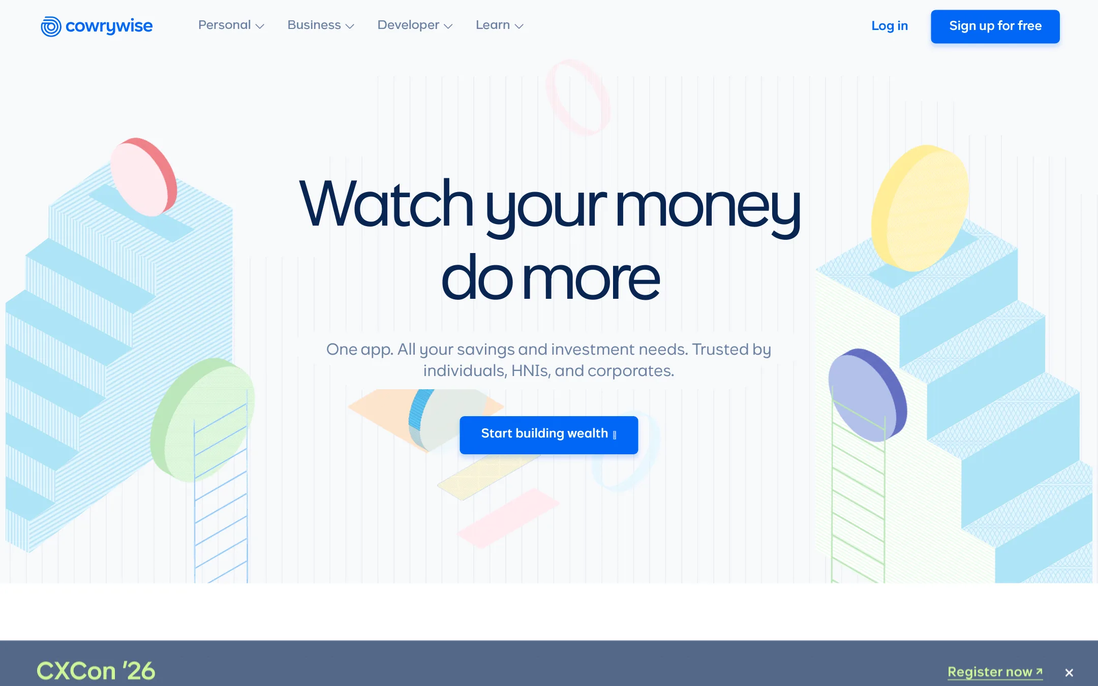 Cowrywise homepage