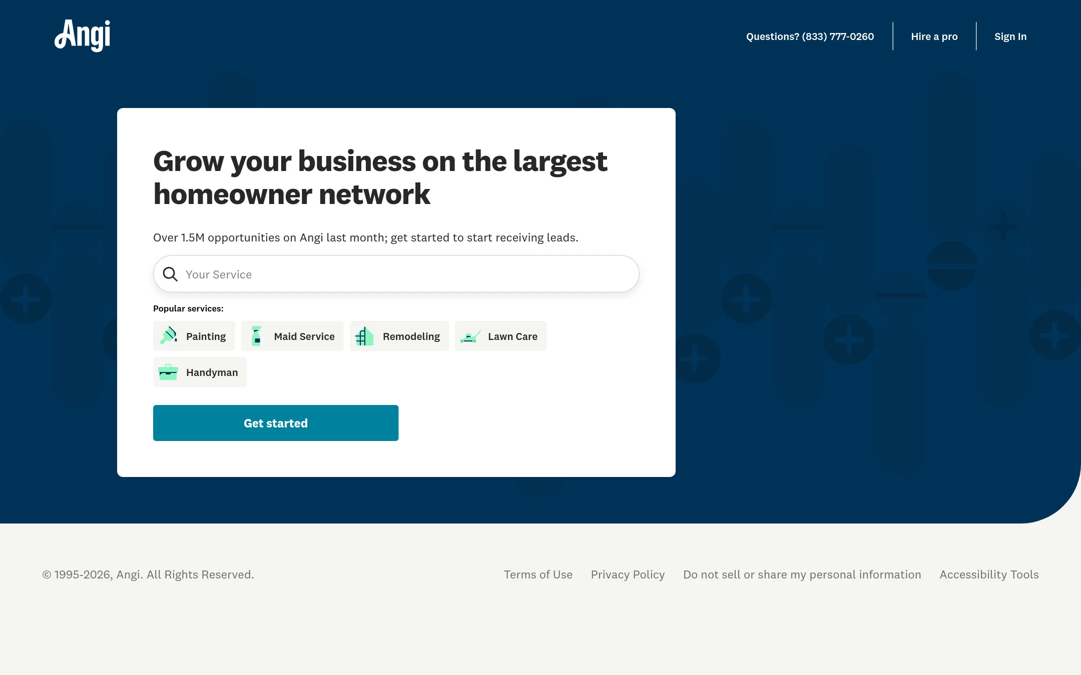 CraftJack homepage