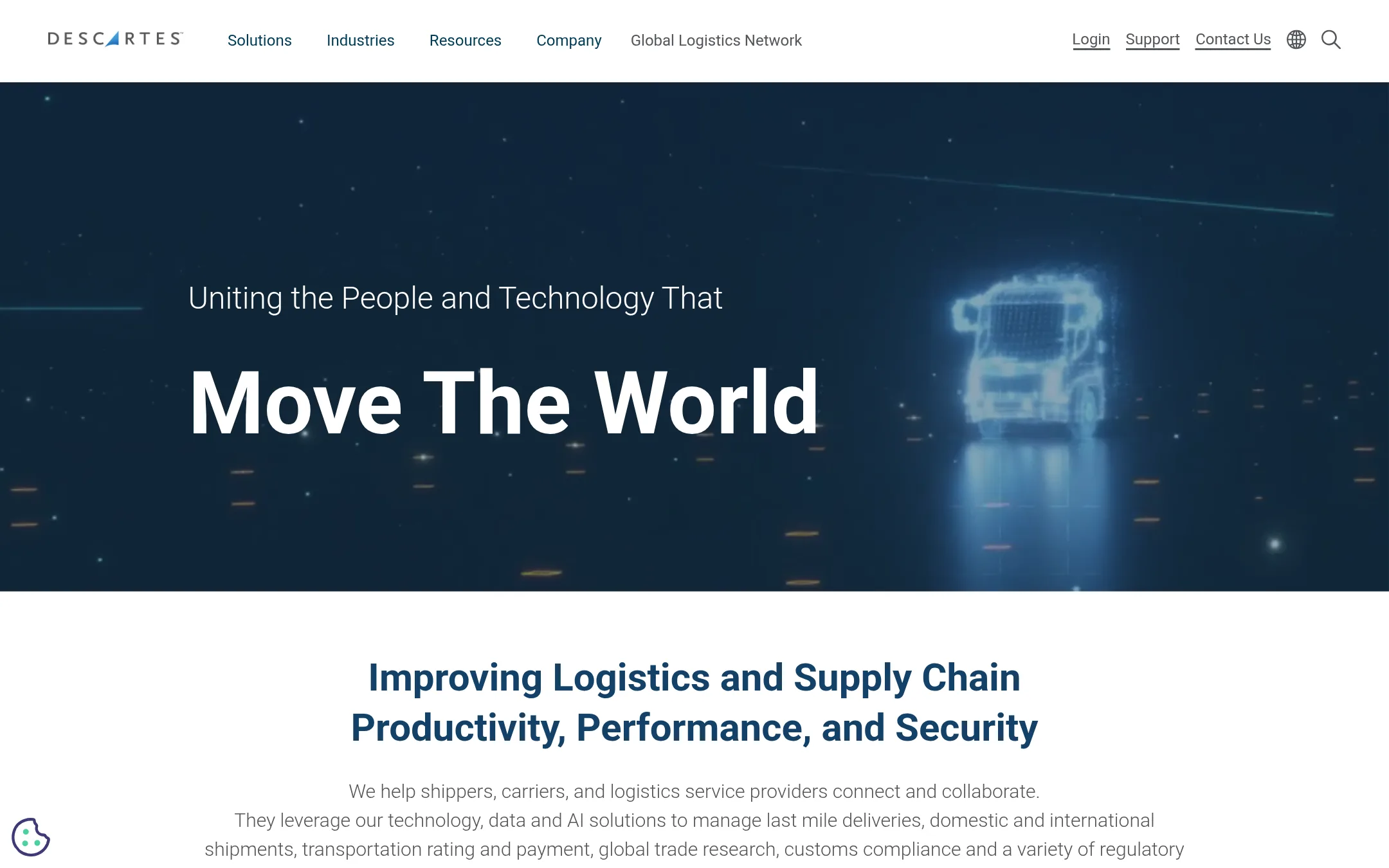Descartes Systems Group homepage