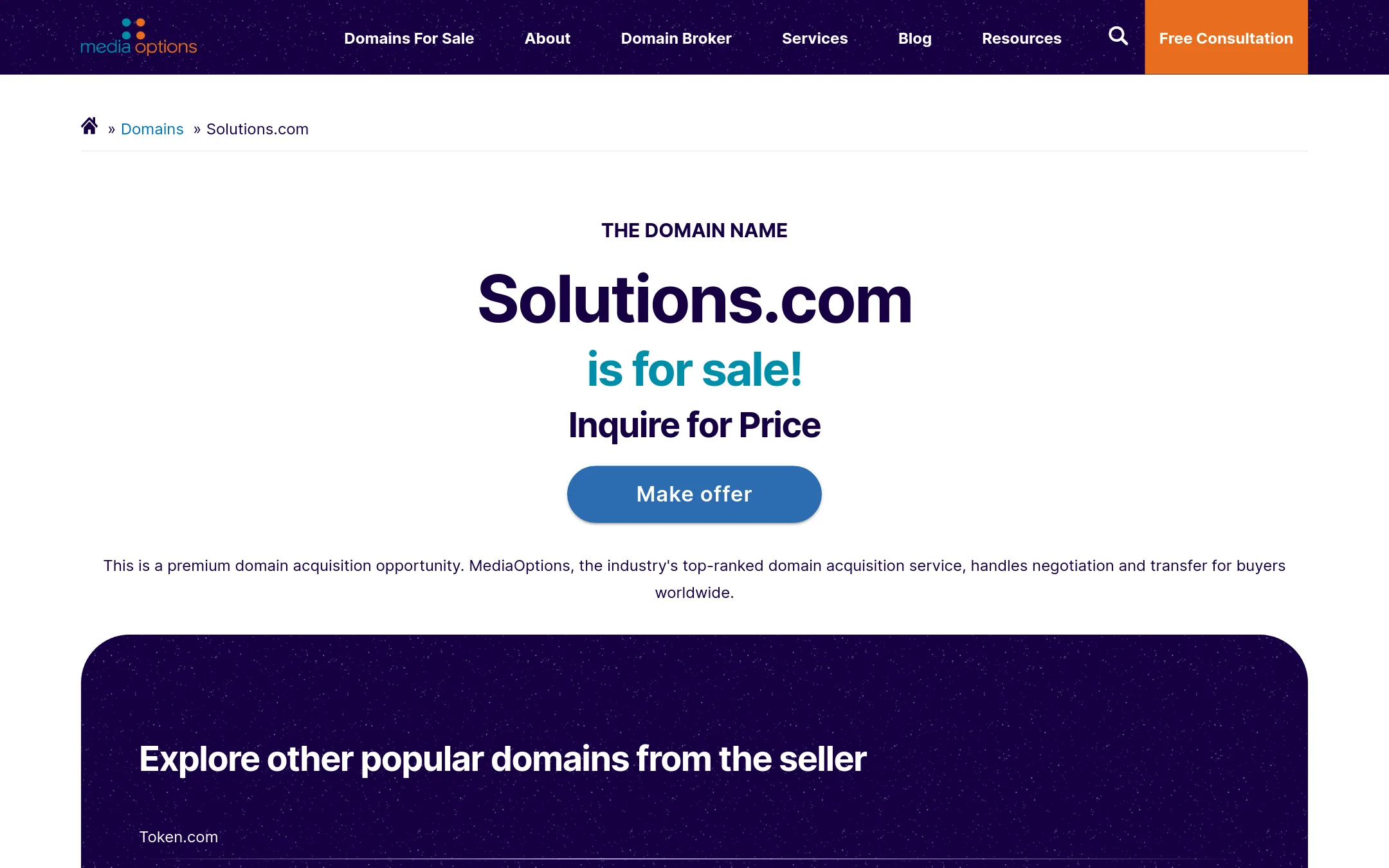 Expedia Partner Solutions homepage