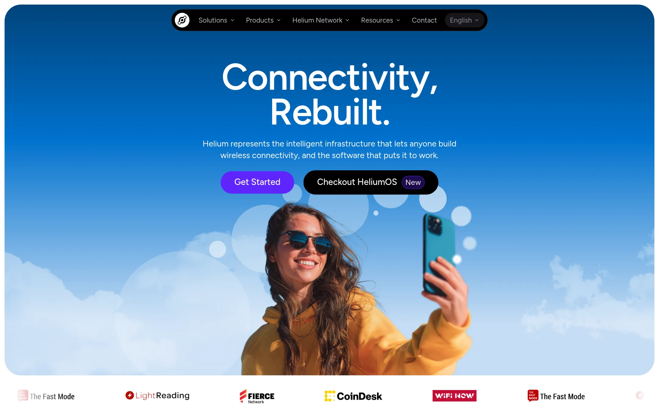 FreedomFi homepage
