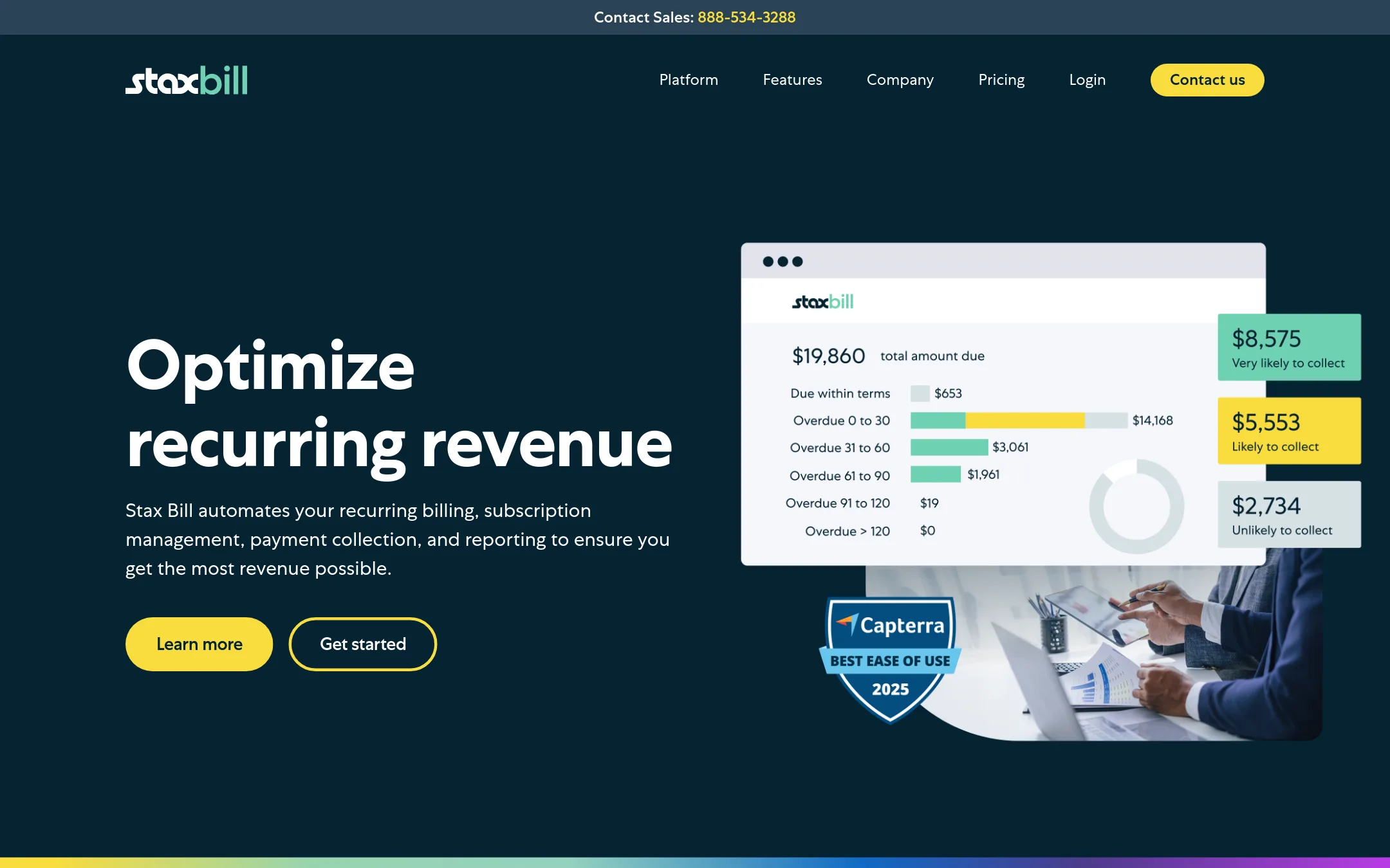 Fusebill homepage