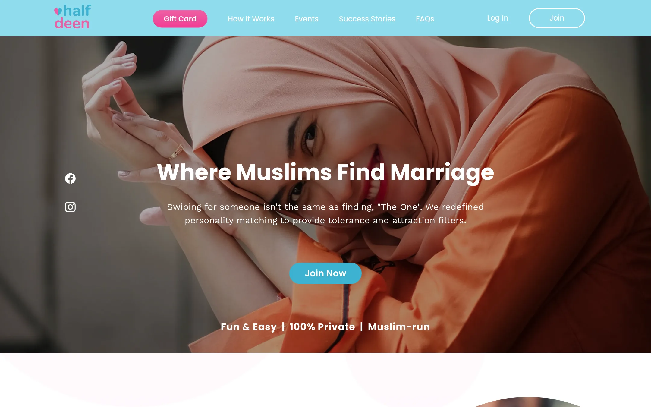 Half Our Deen homepage