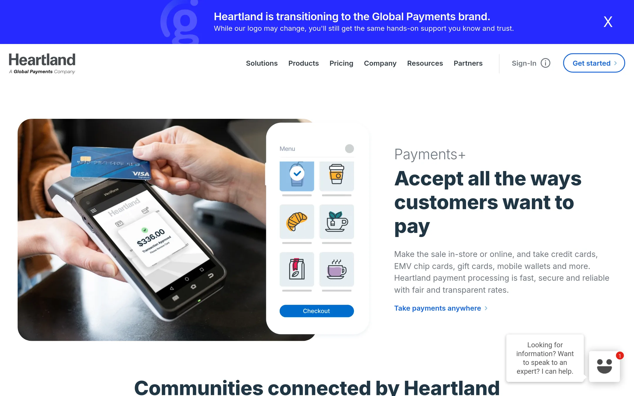 Heartland Retail homepage
