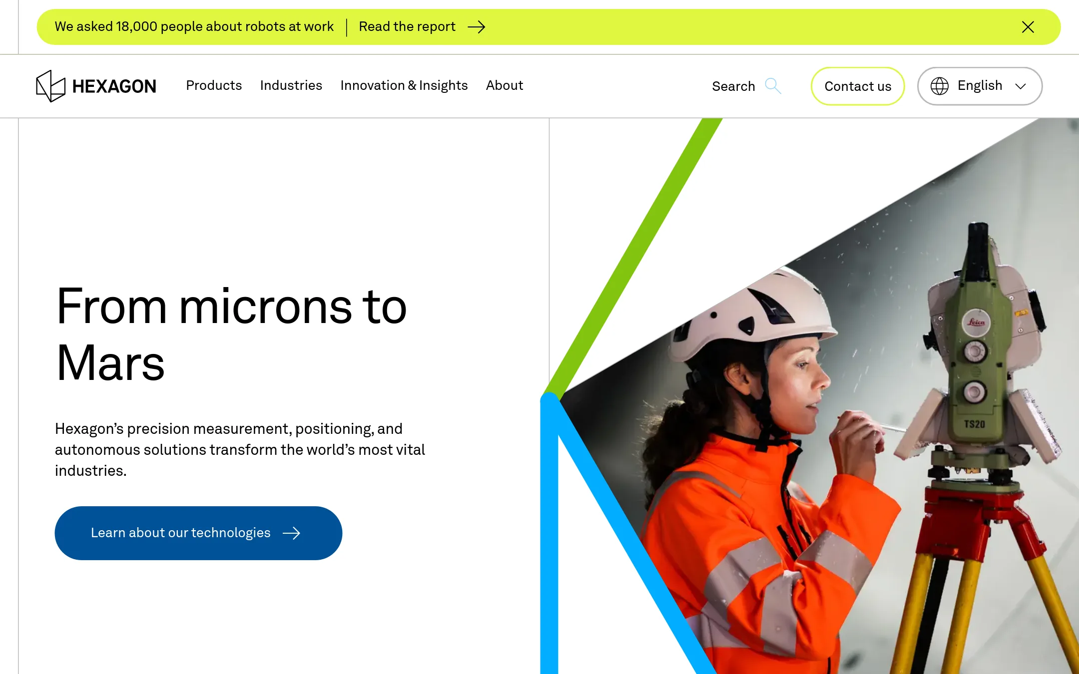 Hexagon Mining homepage
