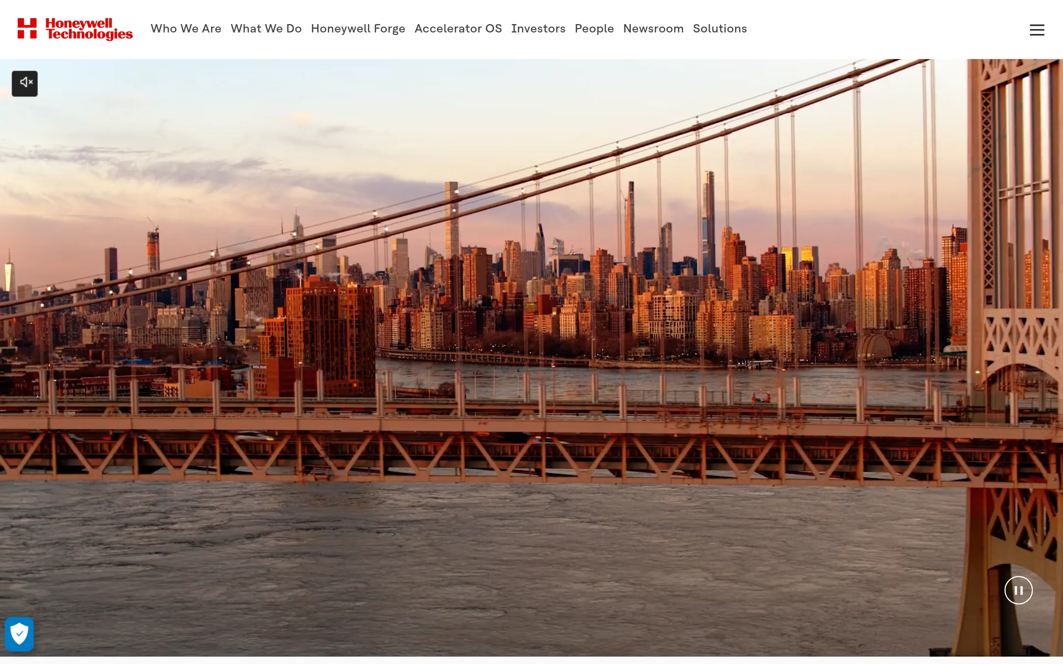 Honeywell Forge homepage