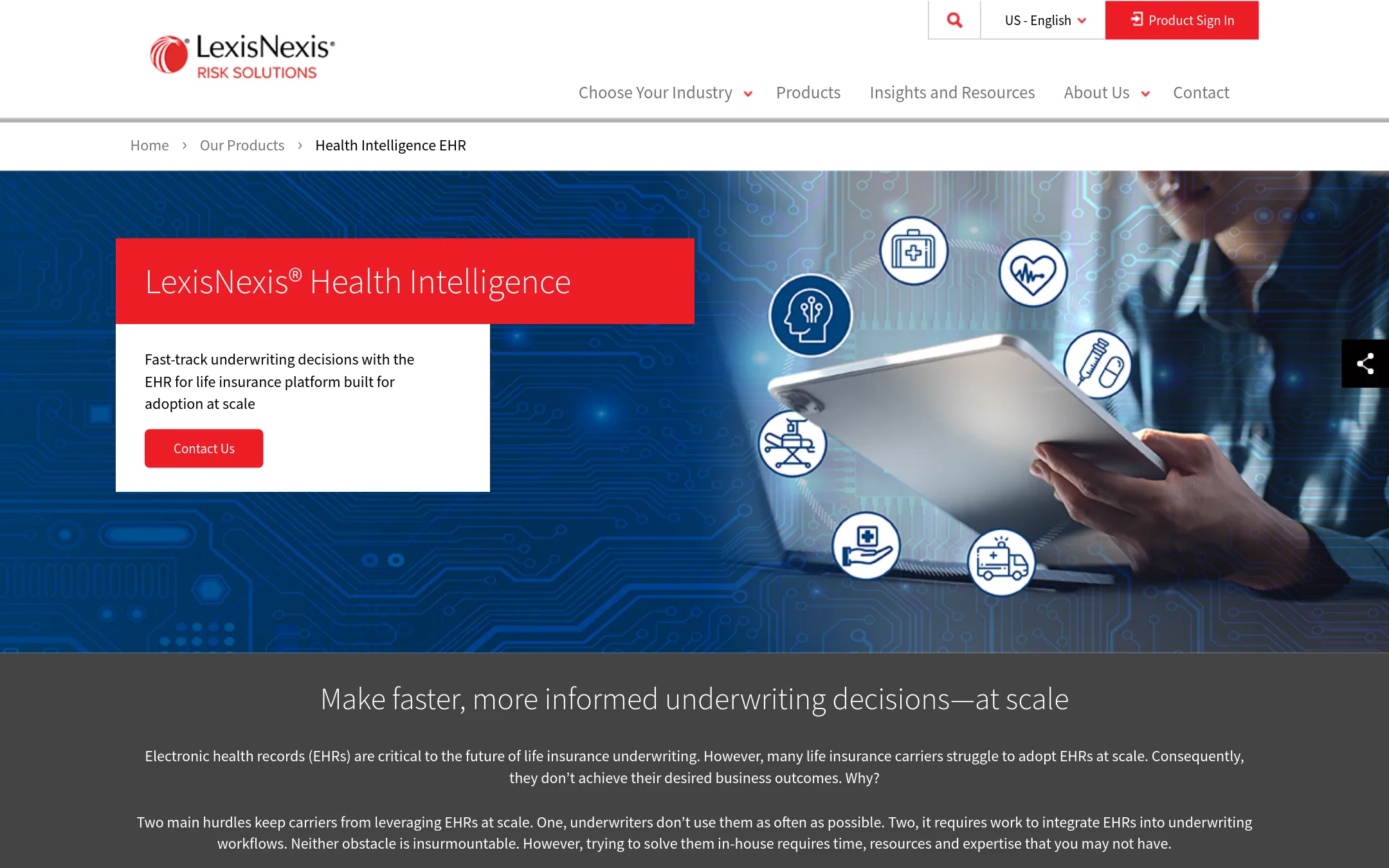 Human API homepage