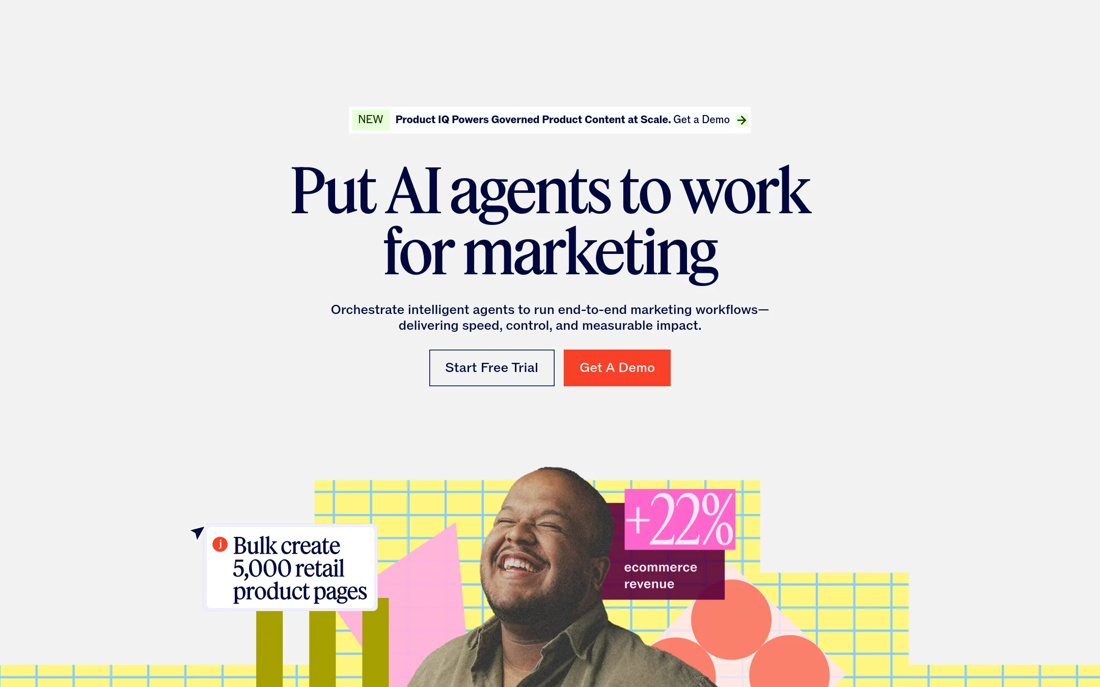 Jasper.ai homepage
