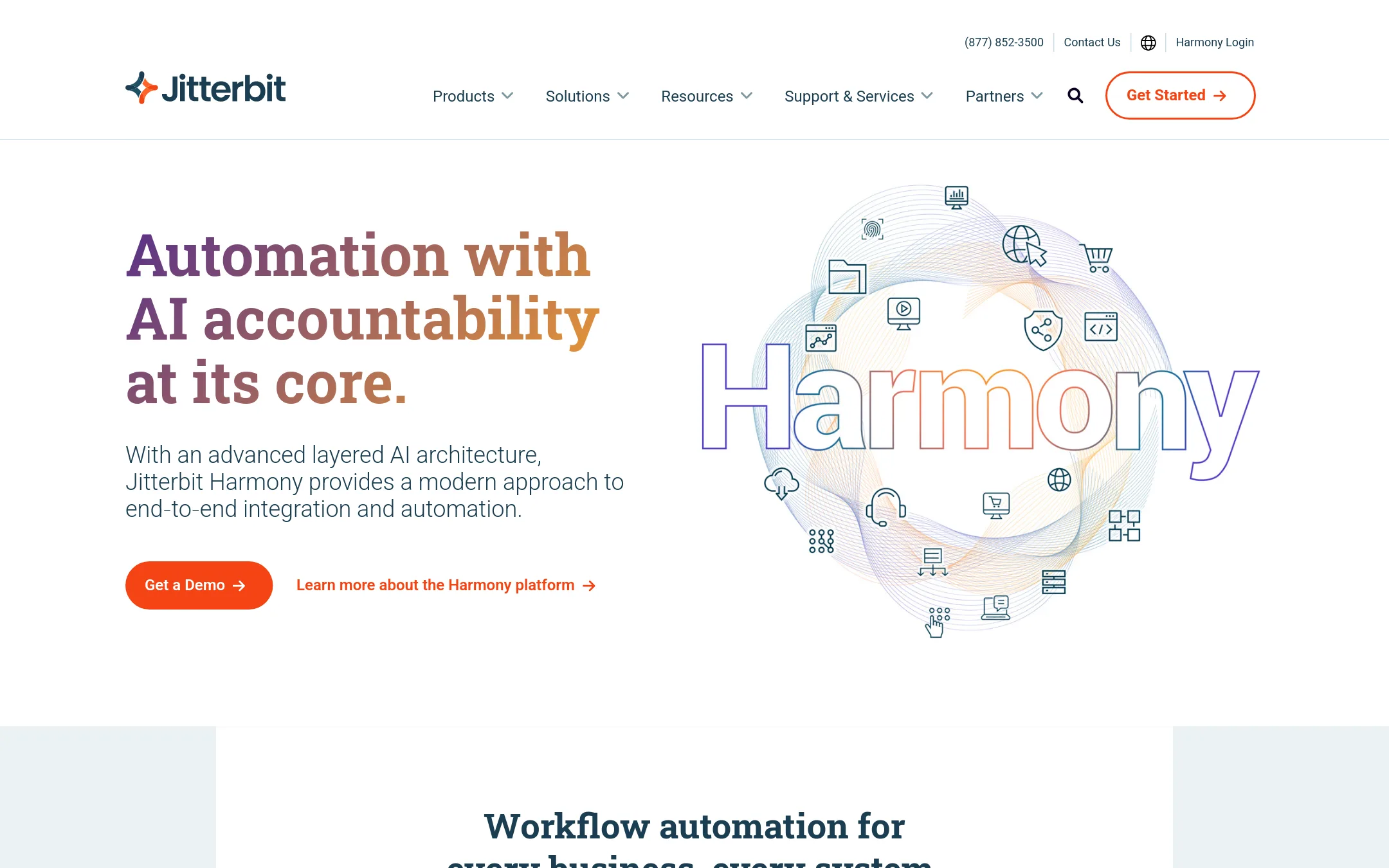 Jitterbit homepage
