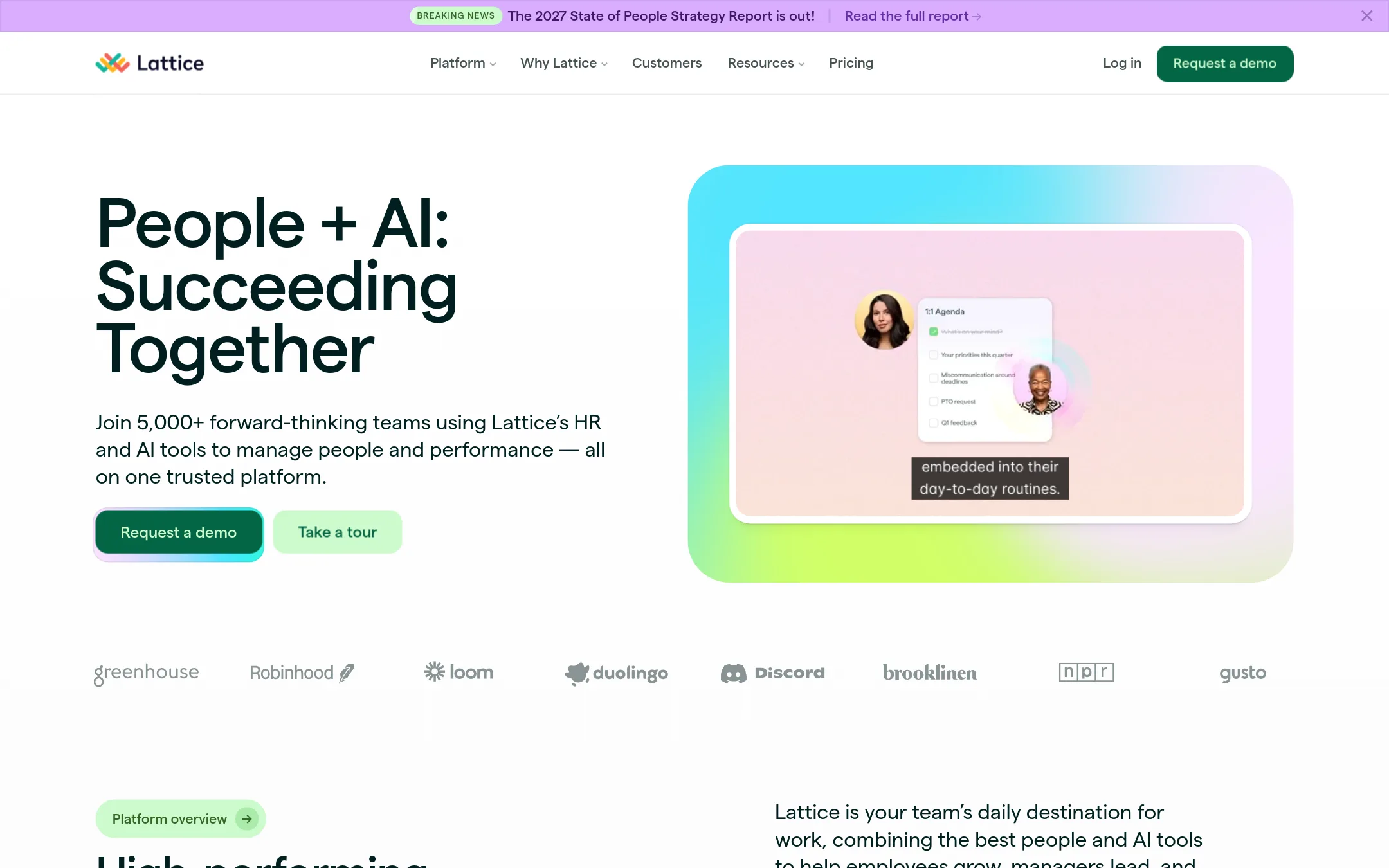 Lattice homepage