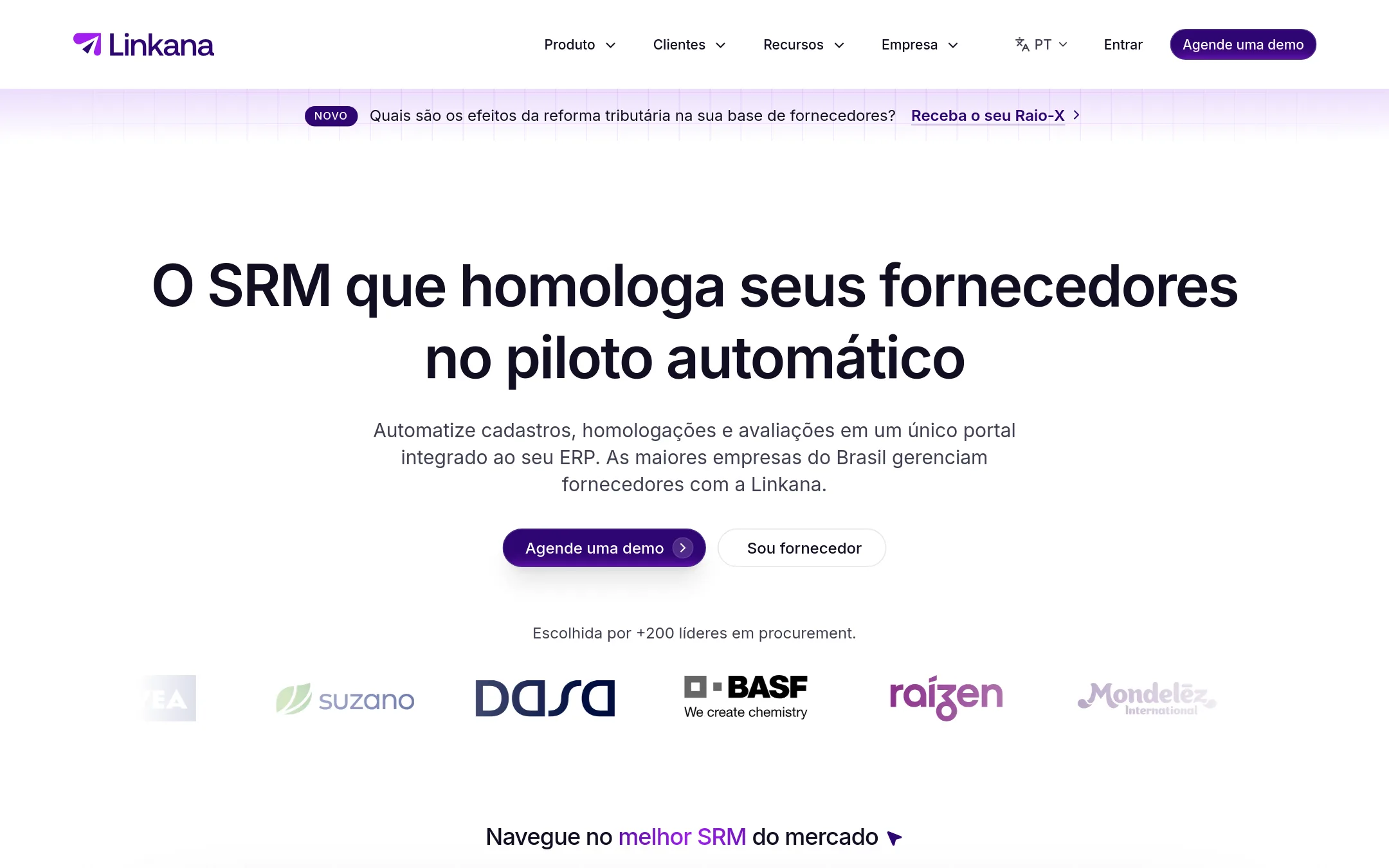 Linkana homepage
