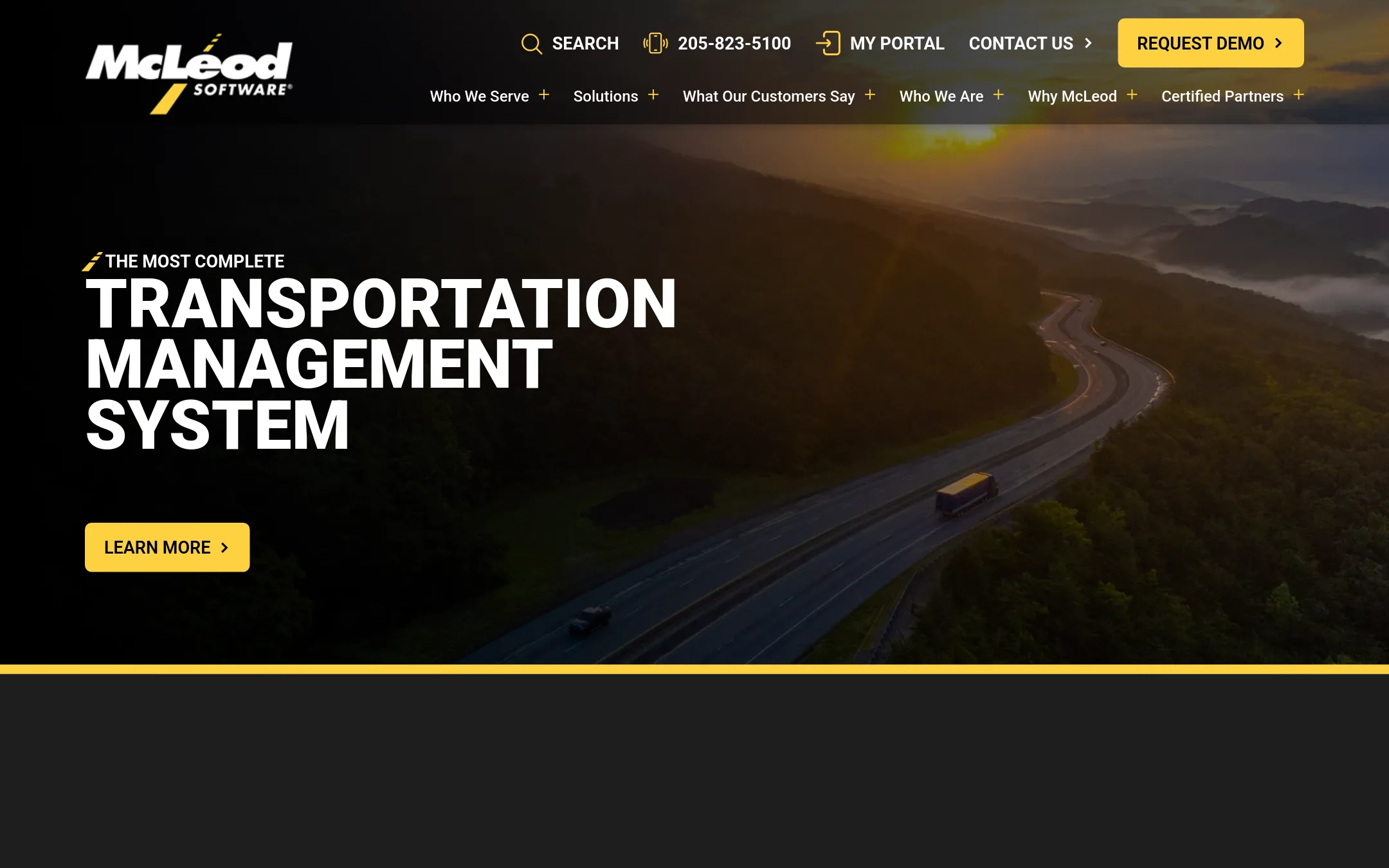 McLeod Software homepage