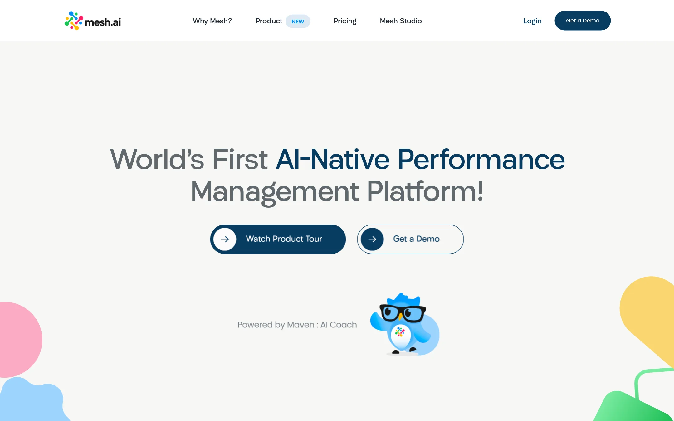 Mesh homepage