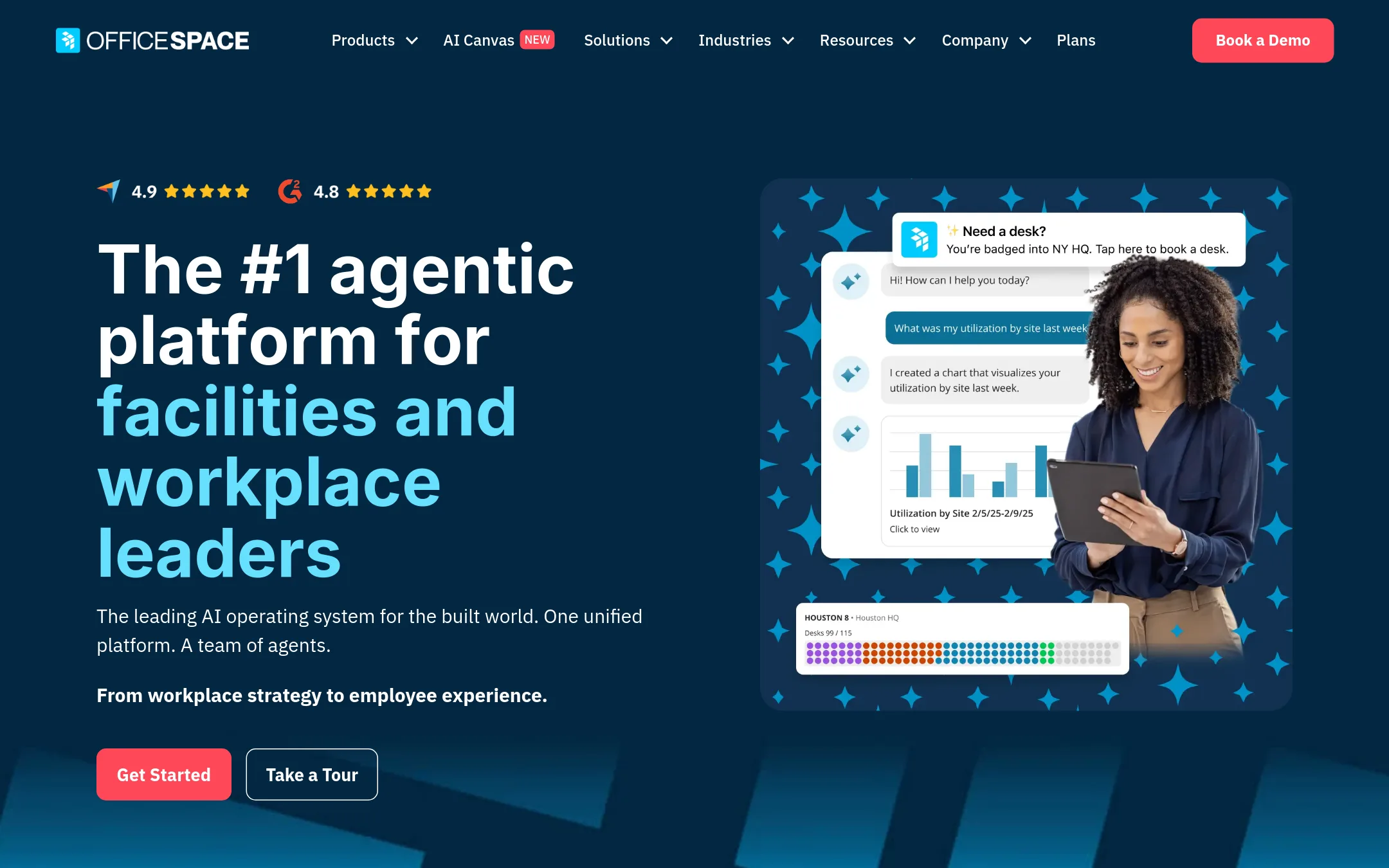 OfficeSpace homepage