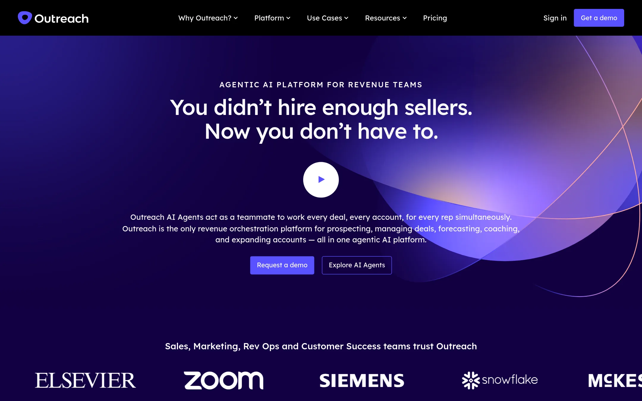 Outreach homepage