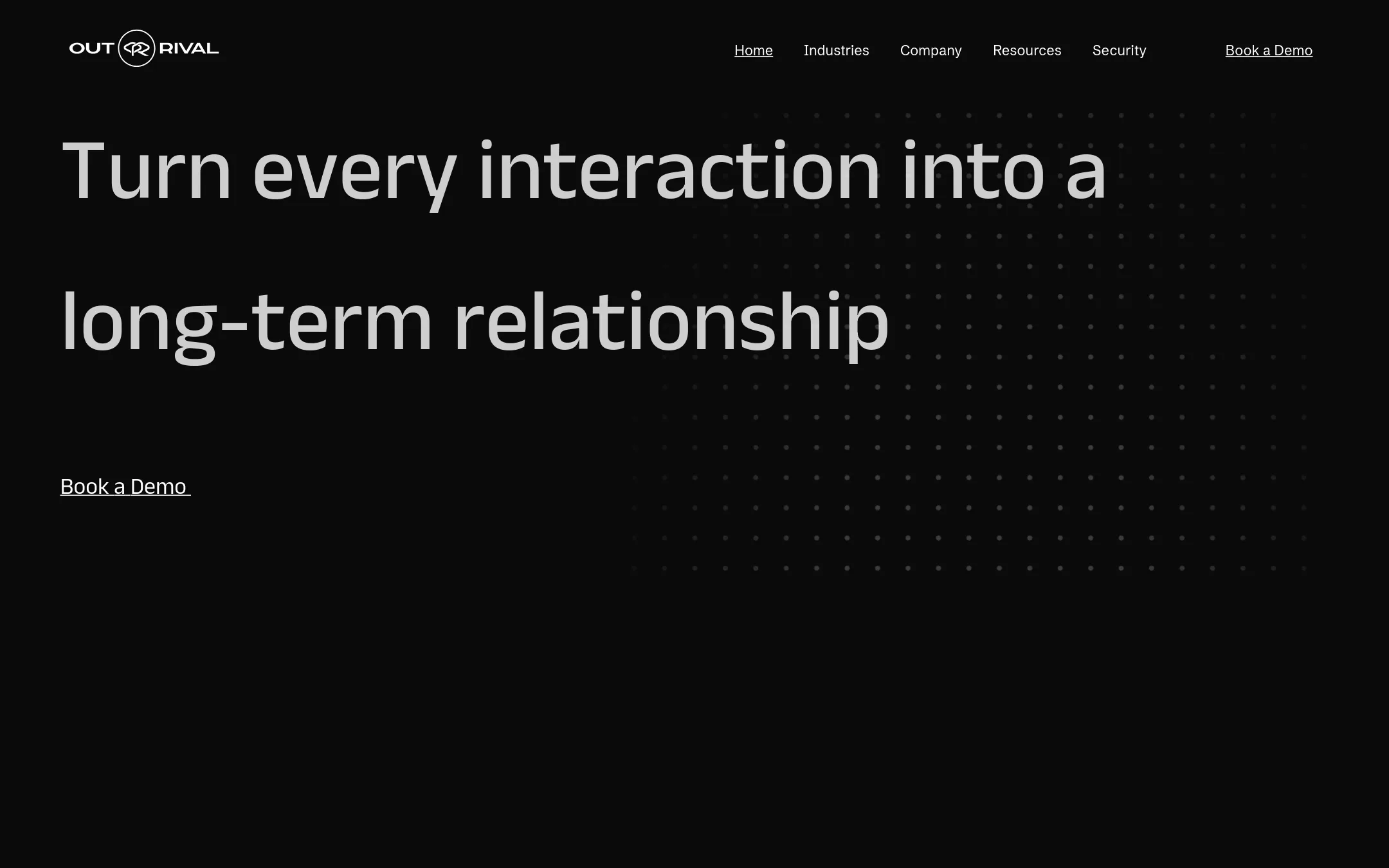 OutRival, Inc. homepage