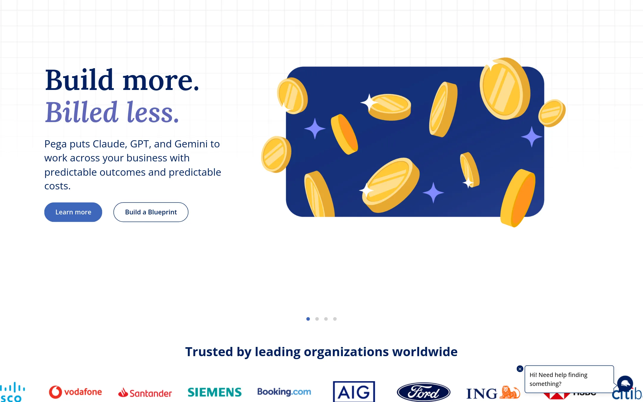 Pega Systems homepage