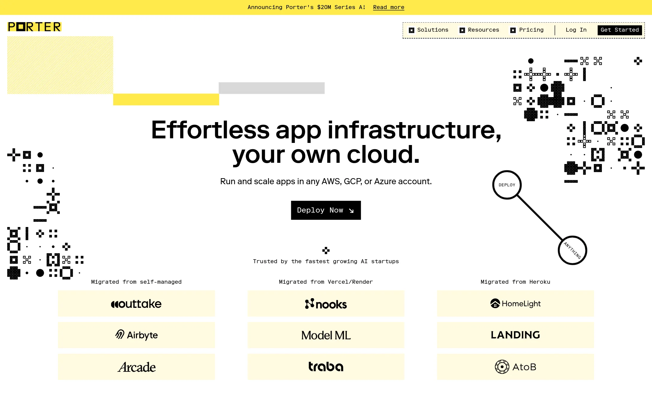 Porter homepage