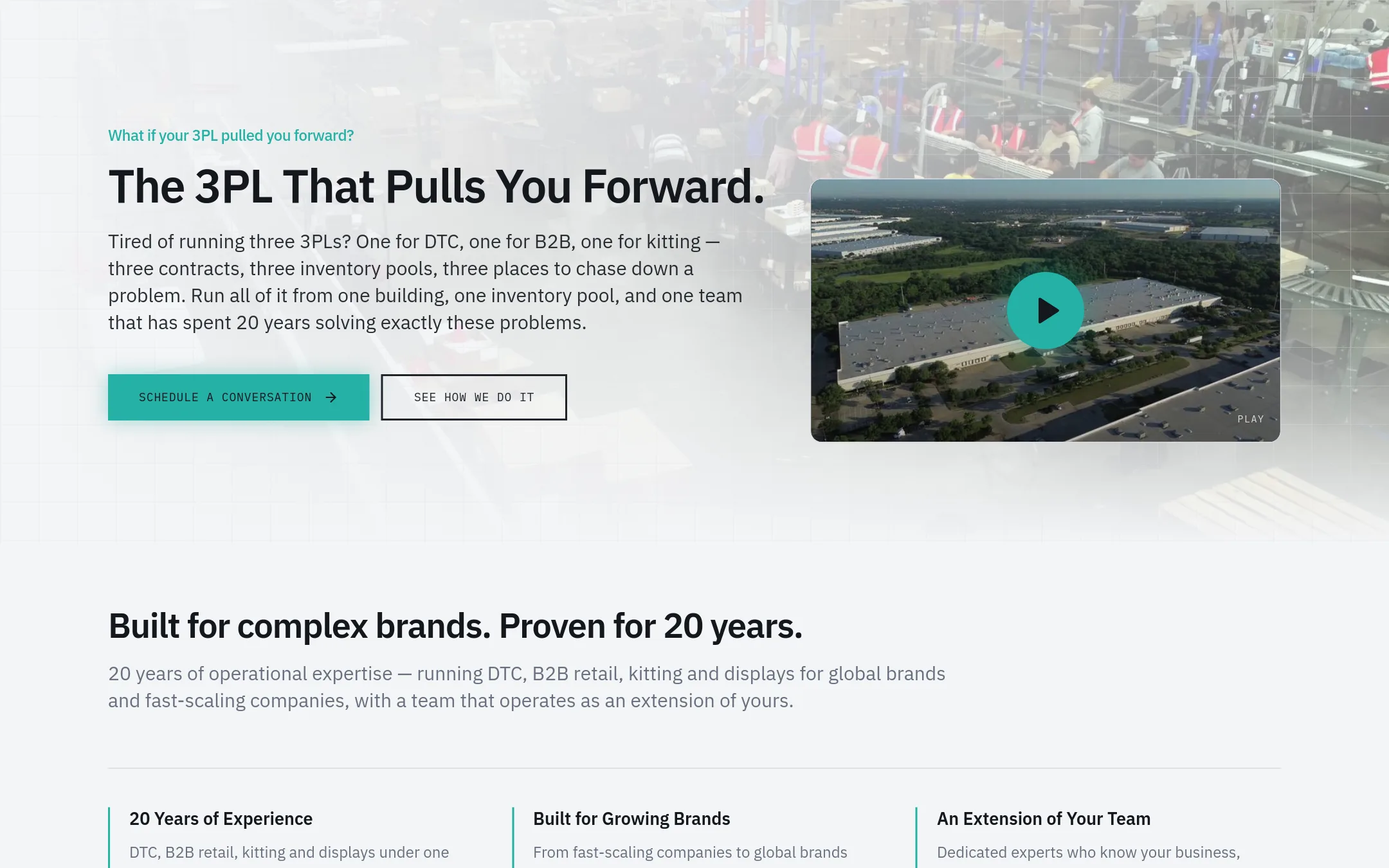 Productiv homepage