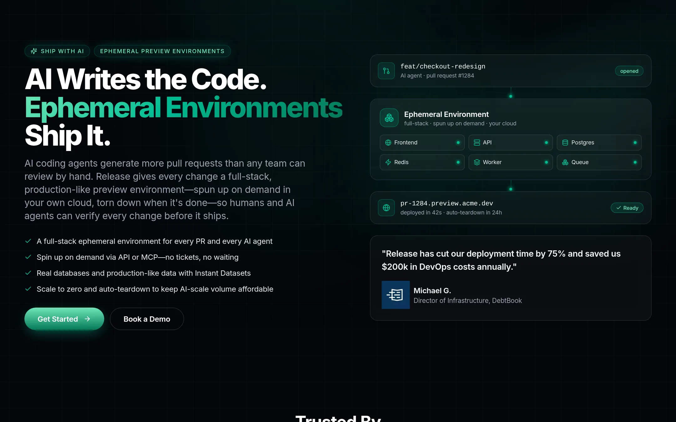 Release homepage