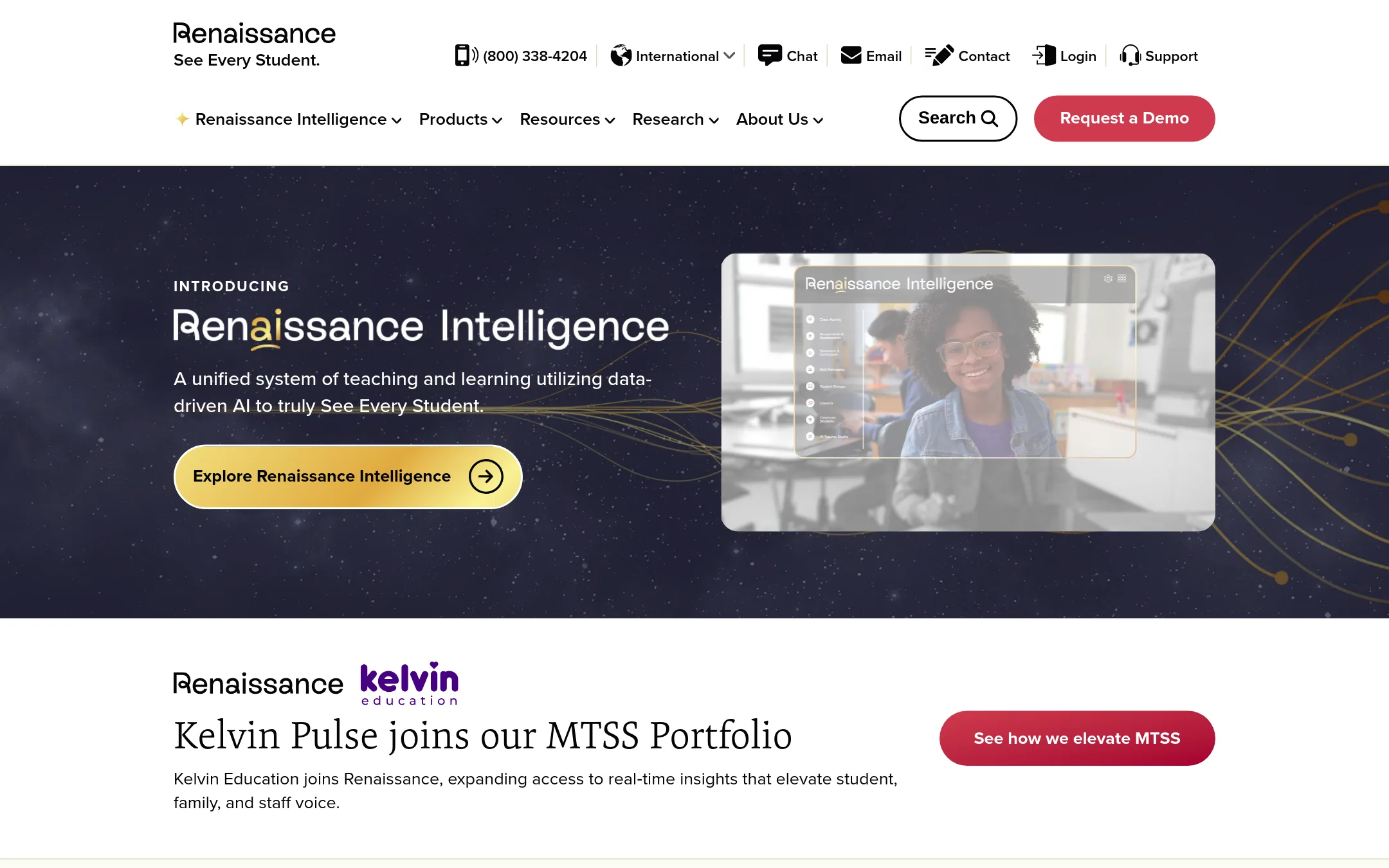 Renaissance homepage