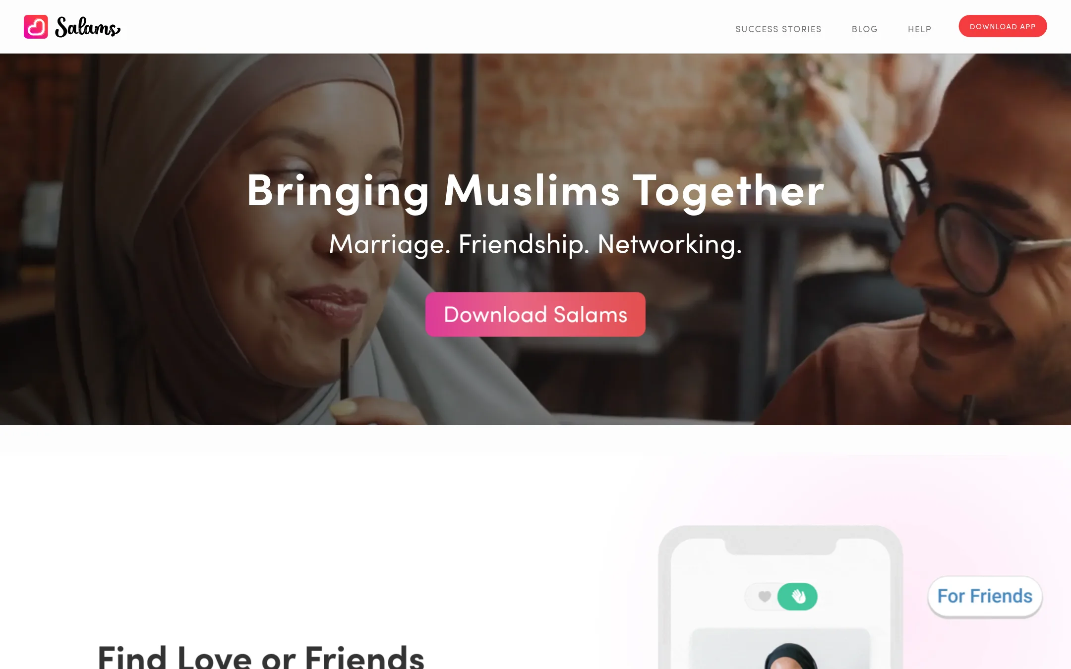 Salams homepage