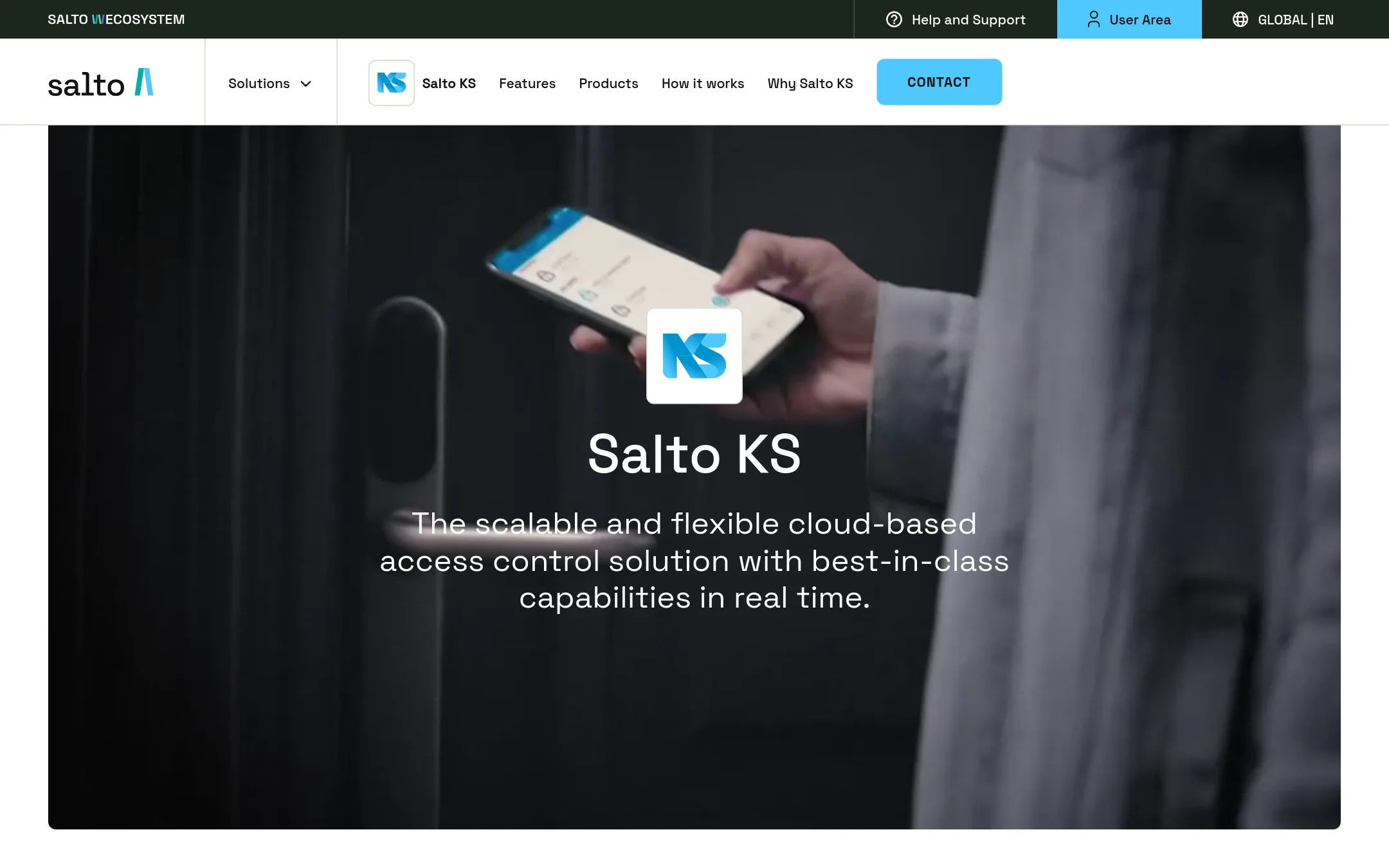 Salto KS homepage