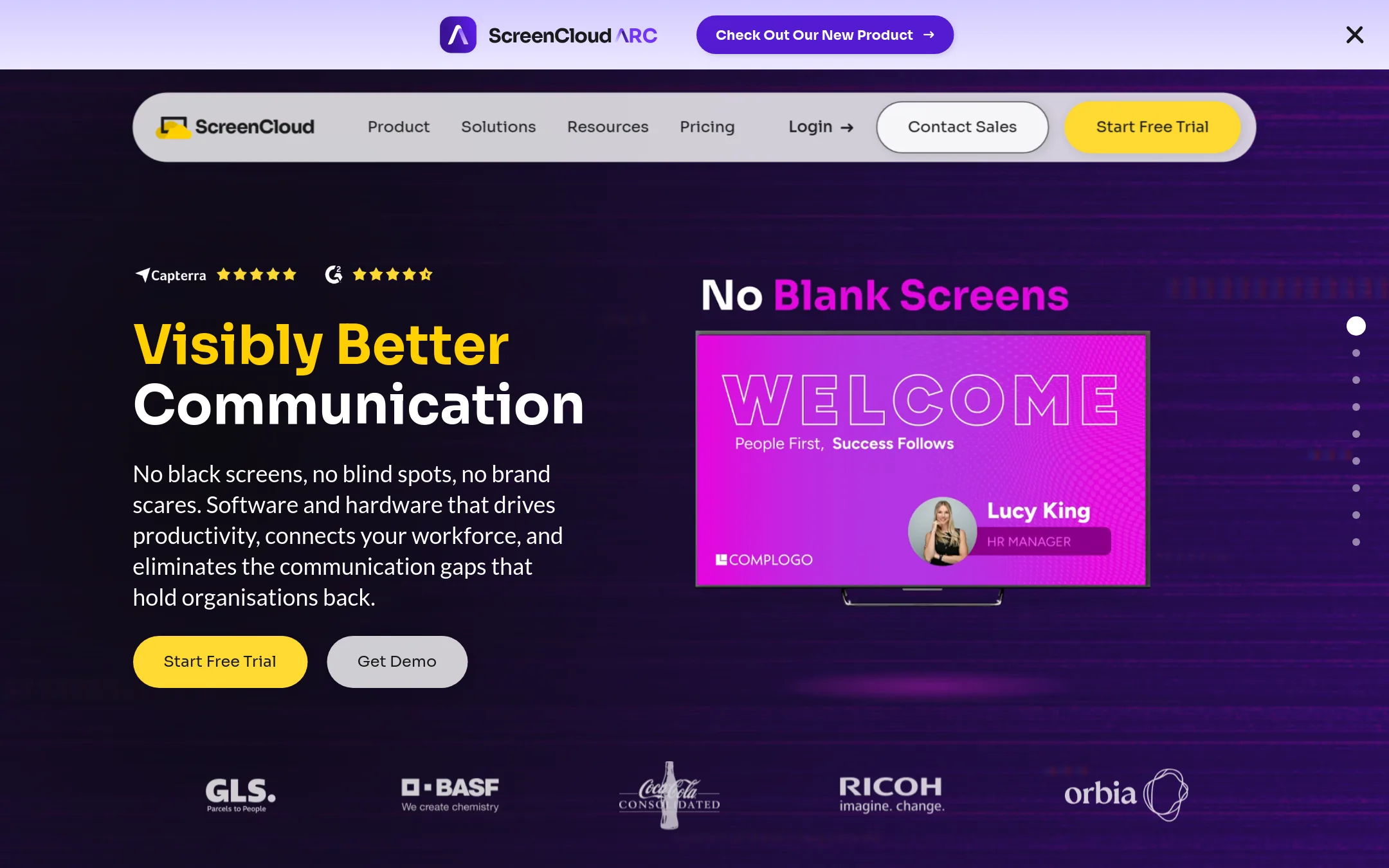 ScreenCloud homepage