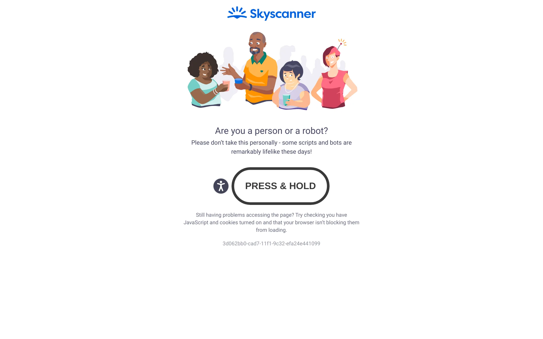 Skyscanner for Business homepage