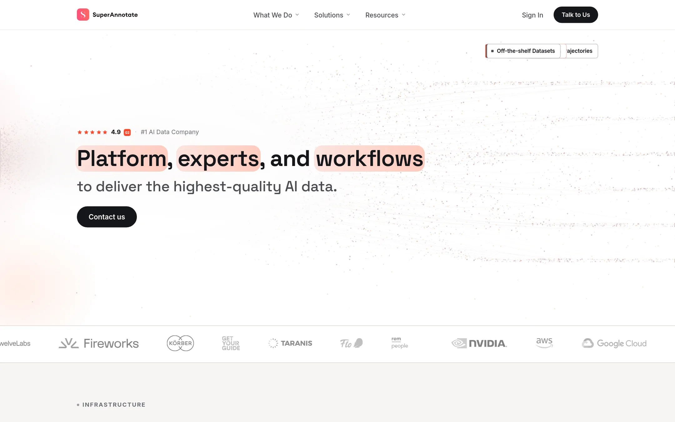 SuperAnnotate homepage