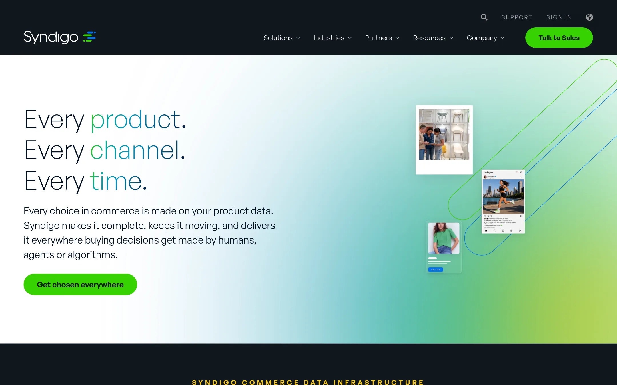 Syndigo homepage