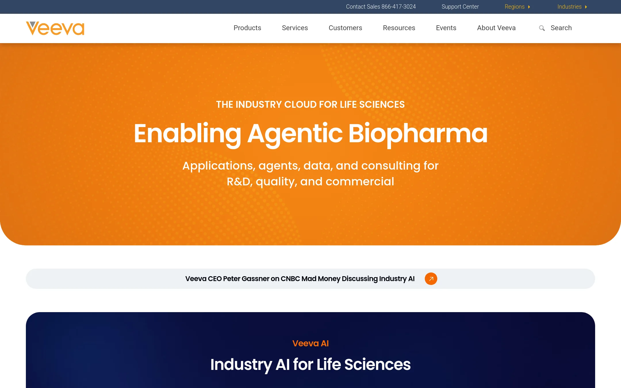 Veeva Systems homepage