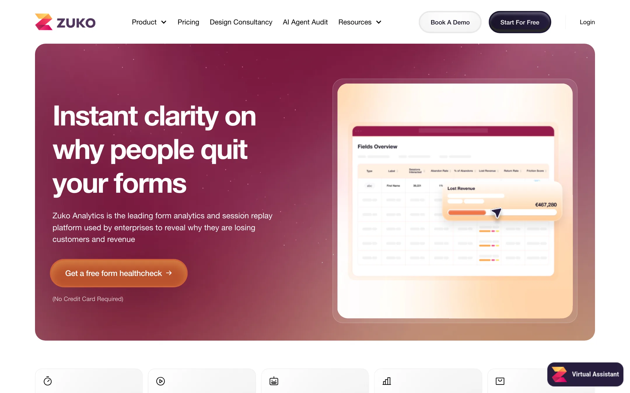 Zuko homepage